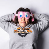 TRAVEL PILLOW & EYE MASK SET - PACMAN and STORMTROOPER